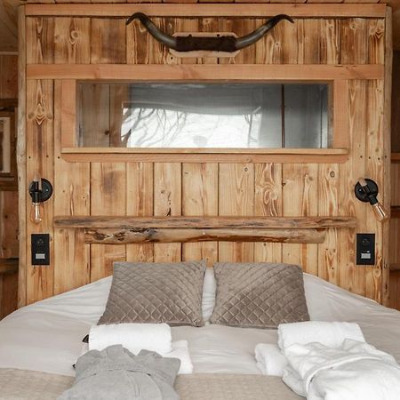 La Cabane Ofuro Villa Celles  Esterno foto