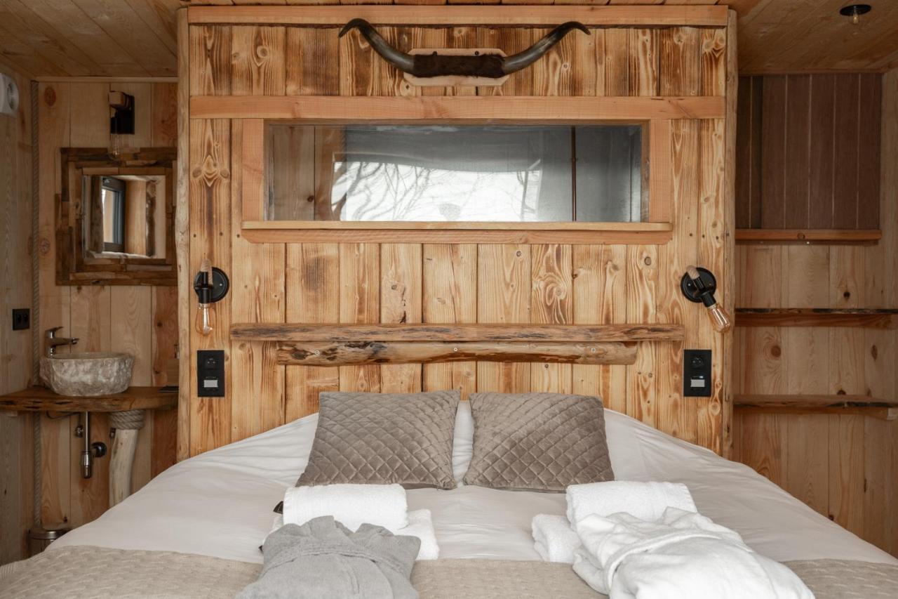 La Cabane Ofuro Villa Celles  Esterno foto