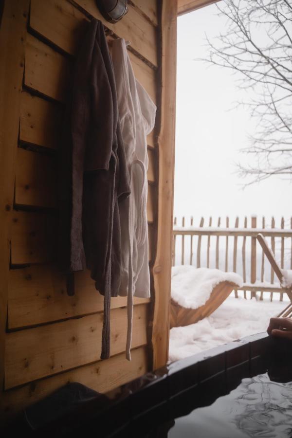 La Cabane Ofuro Villa Celles  Esterno foto